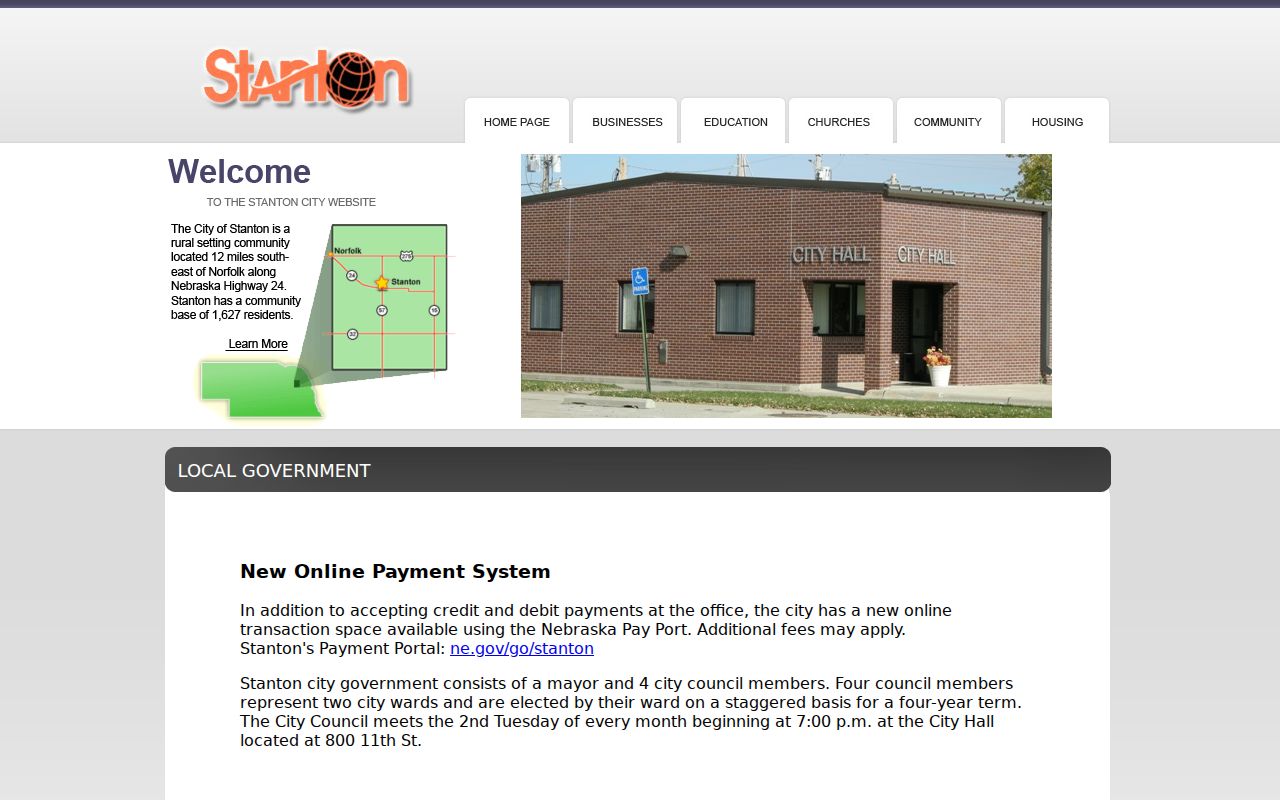 Stanton court docket search city government records context